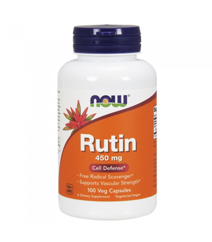NOW Rutin 450mg, 100caps - Сърдечно съдова система
