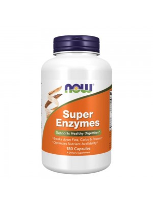 NOW Super Enzymes, 180табл - за храносмилателната система