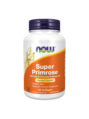 NOW Super Primrose Oil 1300mg 60капс -  Масло от вечерна иглика