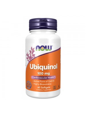 NOW Ubiquinol 100 mg, 60 Softgel - Убихинол 