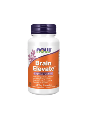 NOW Brain Elevate 60капс - Витмини за мозъка