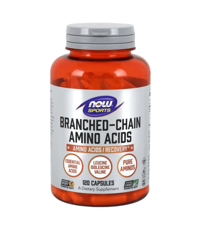 NOW Branched Chain Amino Acids 120 - 240капс - BCAA