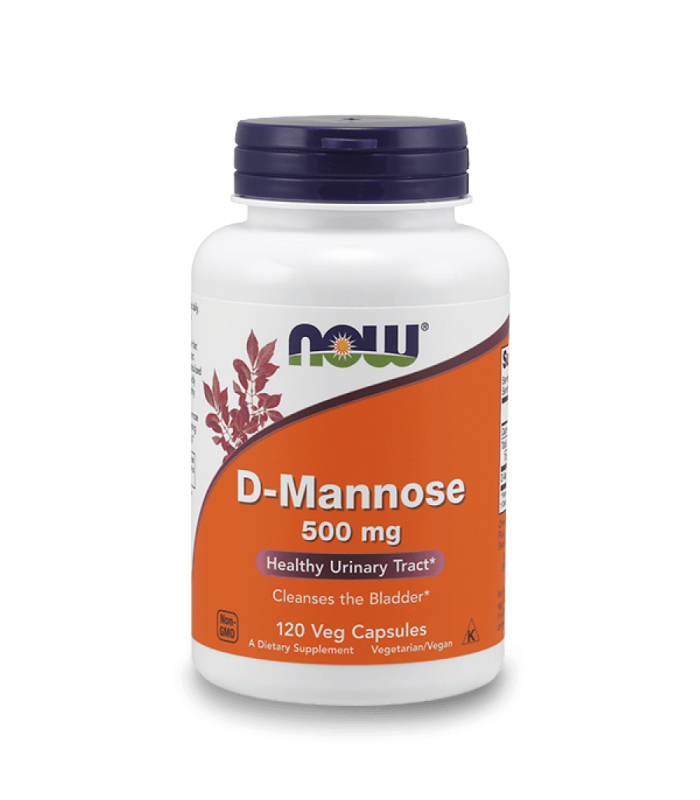 Now D-Mannose 500 мг 120 капсули Д-маноза