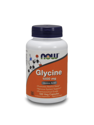 Now Glycine 1000 мг 100капсули - Глицин