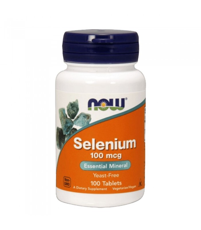NOW Selenium 100 мкг 100табл - мощен антиоксидант