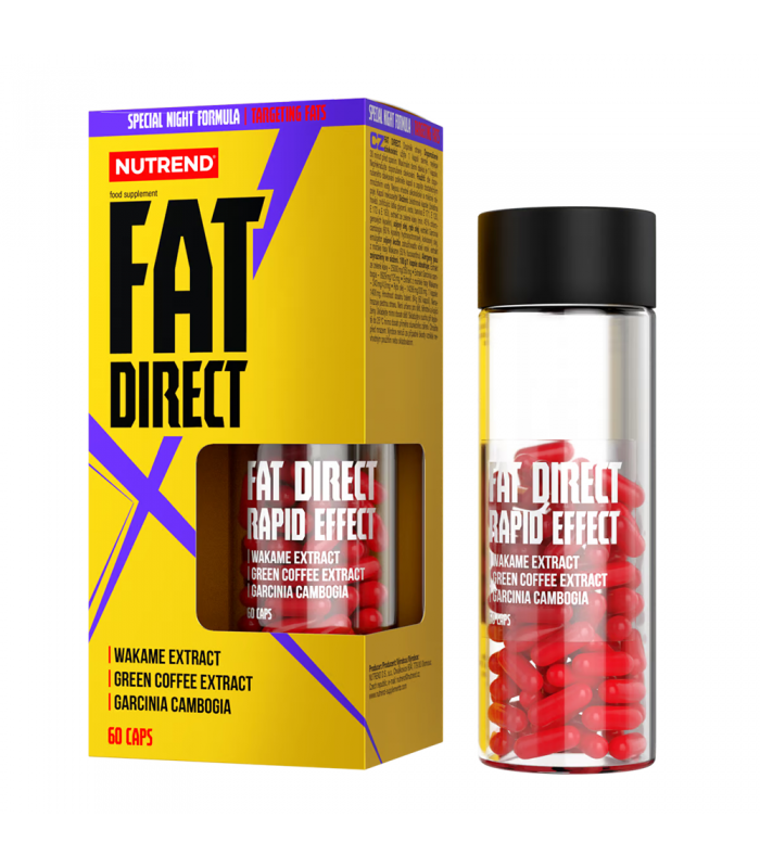 NUTREND Fat Direct 60капс - Фет бърнър за отслабване
