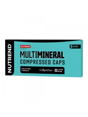 NUTREND Multimineral Compressed Caps 60капс - Мултиминерали