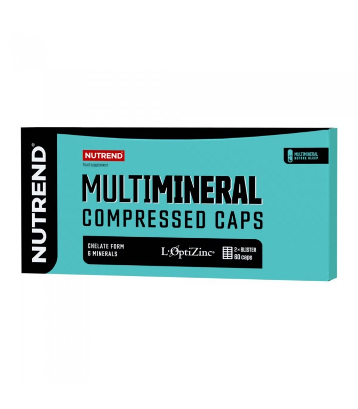 NUTREND Multimineral Compressed Caps 60капс - Мултиминерали
