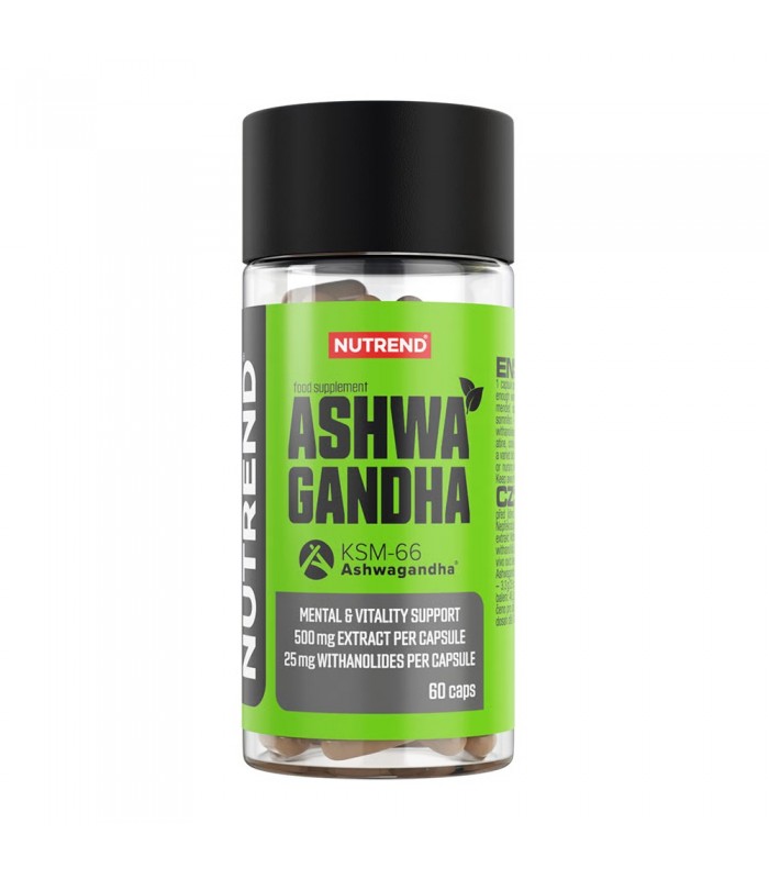 NUTREND Ashwagandha 60 капсули - Ашваганда