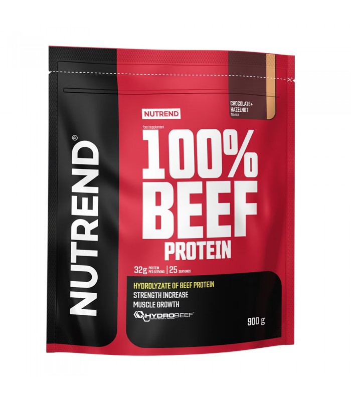 NUTREND 100% Beef Protein 900г - Телешки протеин хидроизолат