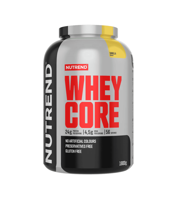 NUTREND Whey Core 1800г - Суроватъчен протеин