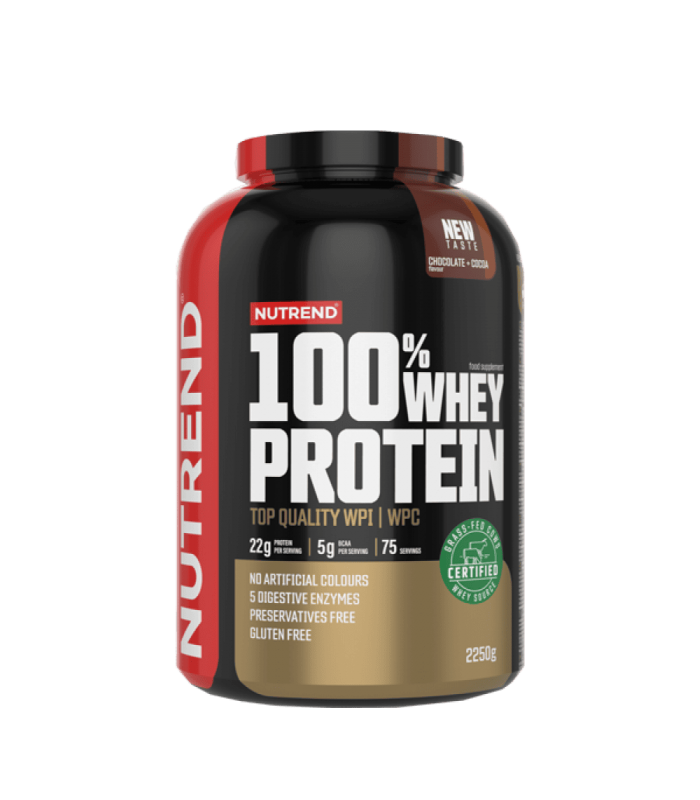 NUTREND 100% Whey Protein 2250г - Суроватъчен протеин
