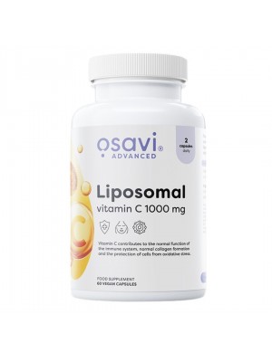 Osavi Liposomal Vitamin C 1000мг - 60 и 120 капсули