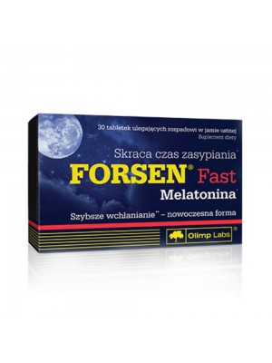 OLIMP Forsen Fast Melatonin, 30табл - Мелатонин