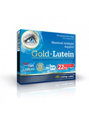 OLIMP Gold Lutein 22mg, 30капс - Очно здраве