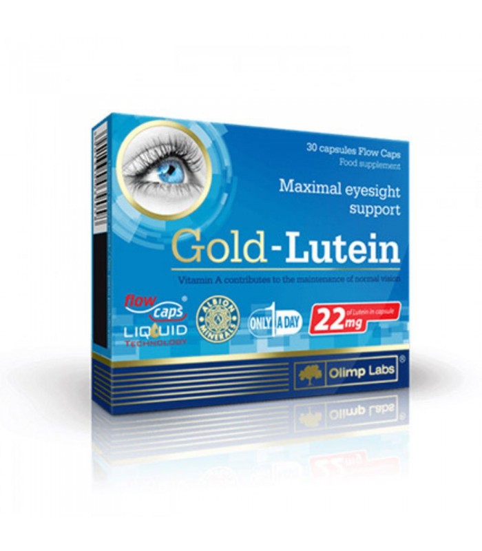 OLIMP Gold Lutein 22mg, 30капс - Очно здраве