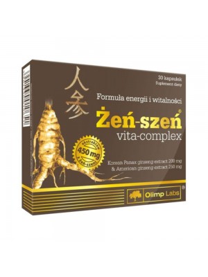 OLIMP Ginseng Vita-Complex, 30капс - Корейски и Американски женшен