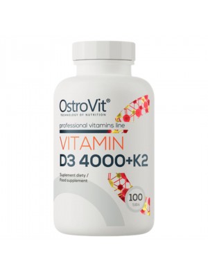 OstroVit Vitamin D3 4000 + K2 MK-7 100 mcg