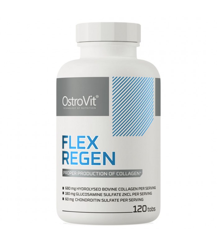 OstroVit Flex Regen 120табл - 13 съставки за здрави стави