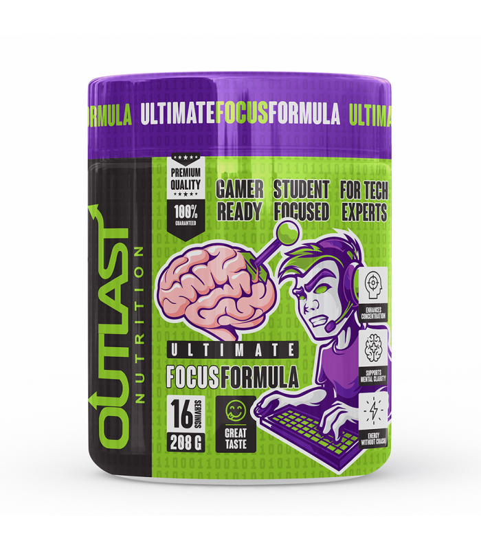 OUTLAST NUTRITION Ultimate Focus Formula 208г Ноотропна формула