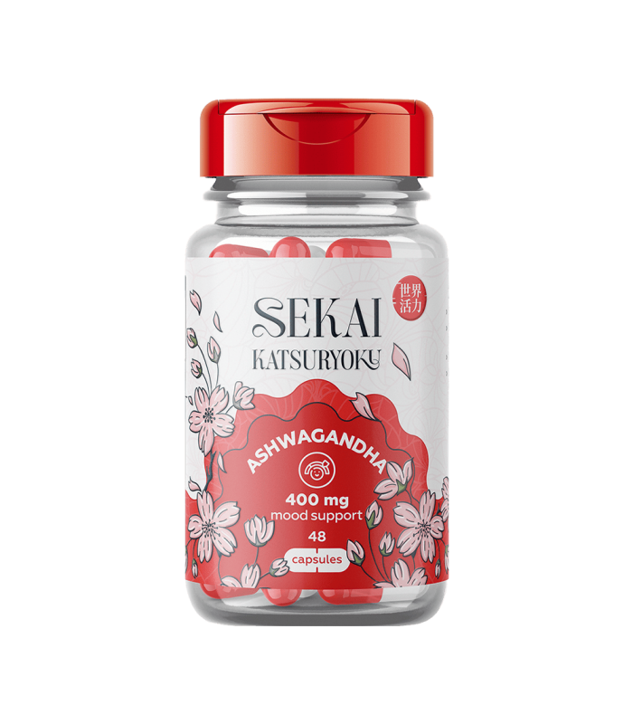 SEKAI KATSURYOKU Ashwagandha 48капс - Ашваганда