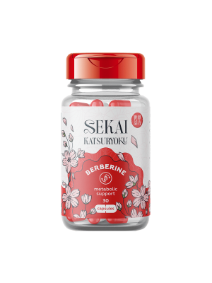 SEKAI KATSURYOKU Berberine 30капс - Берберин