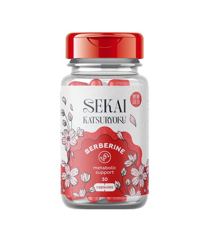 SEKAI KATSURYOKU Berberine 30капс - Берберин