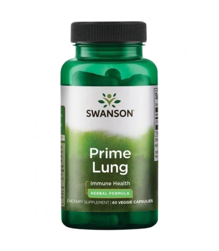SWANSON Prime Lung, 60капс - Бял дроб и имунитет
