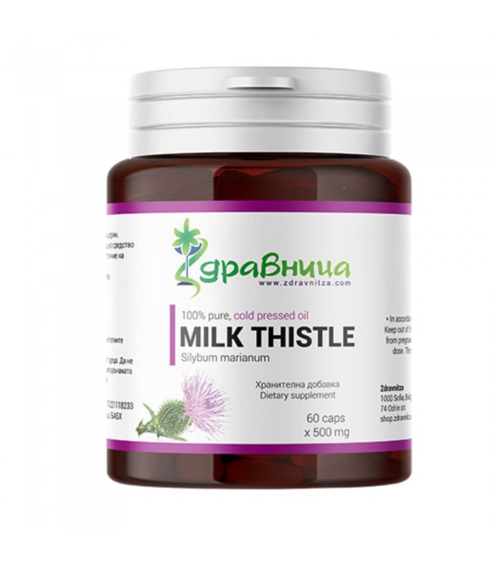 Масло от бял трън, 60капс - черен дроб и жлъчка