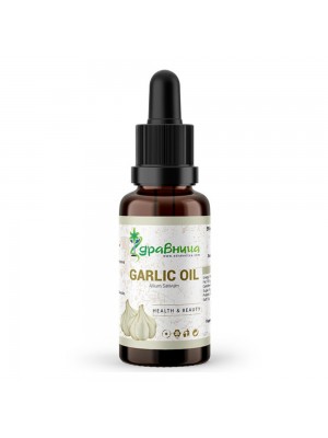 Масло от чесън, натурално, 50мл - при холестерол и косопад
