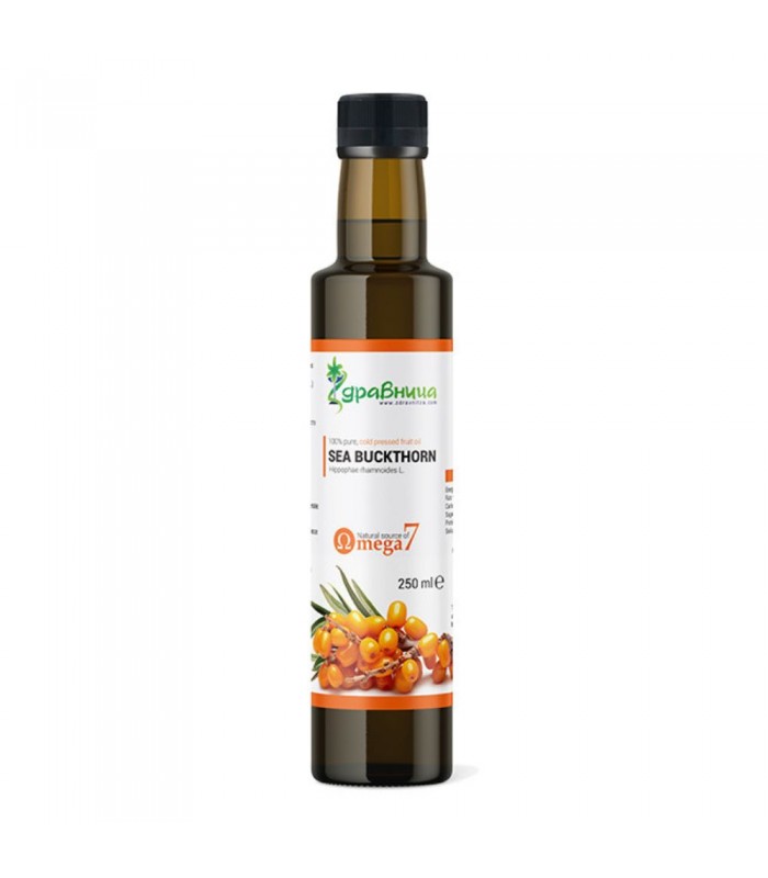 Масло от облепиха, студено пресовано - 250мл