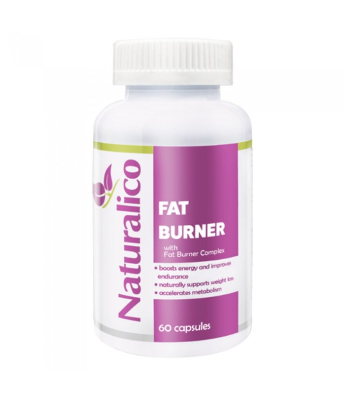 NATURALICO Fat Burner 60 капс стимулира изгарянето на мазнините