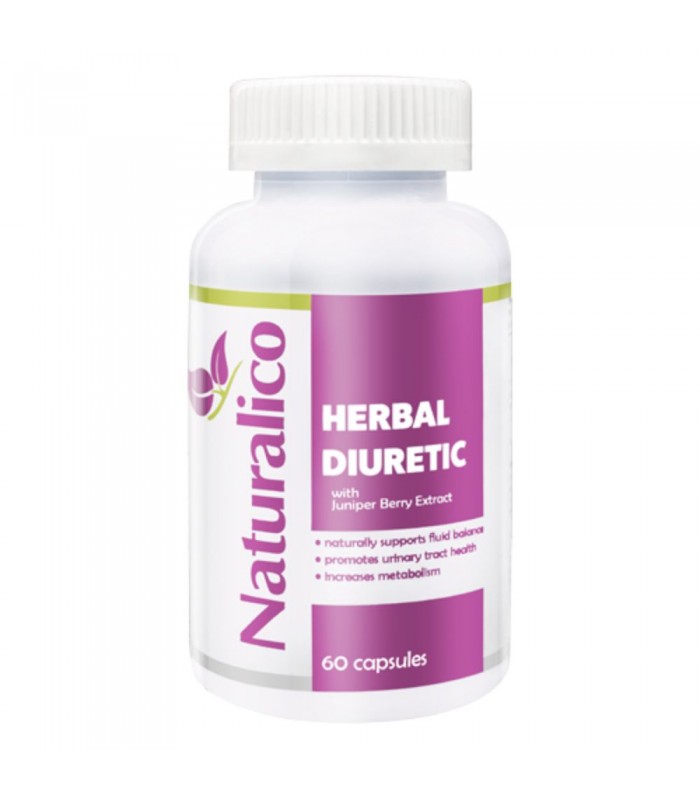 NATURALICO Herbal Diuretic подпомага функцията на бъбреците