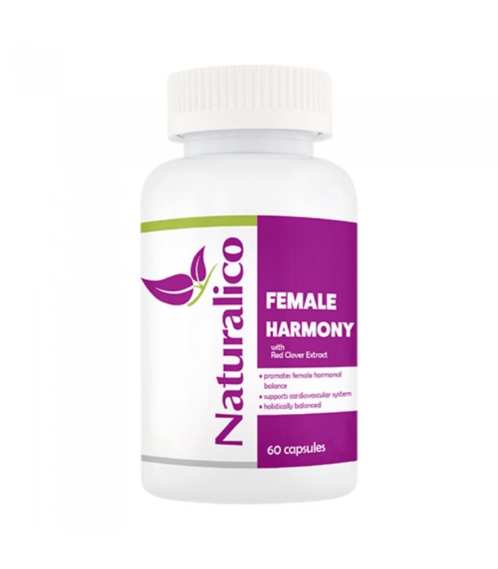 Naturalico Female Harmony, 60капс - Екстракт от червена детелина