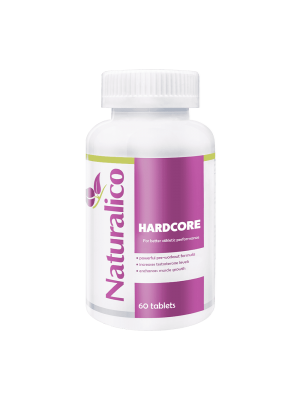 NATURALICO Hardcore 60табл -  Предтренировъчна формула