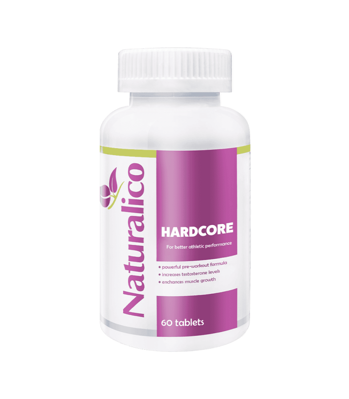 NATURALICO Hardcore 60табл -  Предтренировъчна формула