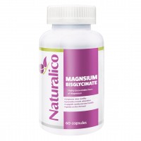 NATURALICO Magnesium Bisglycinate 60капс - Магнезиев бисглицинат