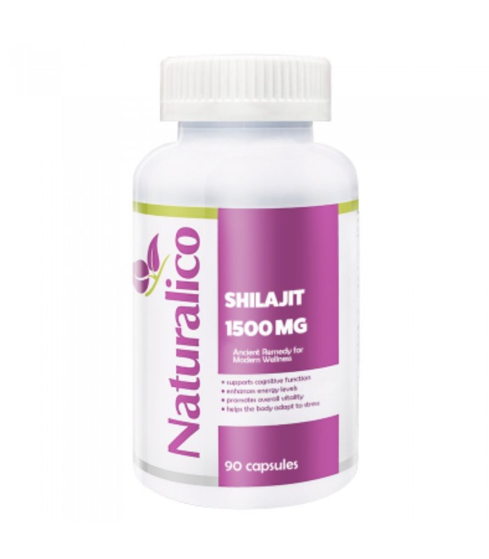 Naturalico Shilajit 1500mg, 90капс - Шилажит мумио