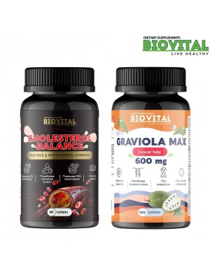 Cholesterol Balance + Graviola Max - Антиоксидантна защита