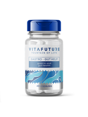 VITAFUTURE Gastro-Gut Help 48капс - Стомашно-чревно здраве