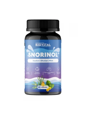 Сноринол, 60 капс - улеснява дишането при хъркане