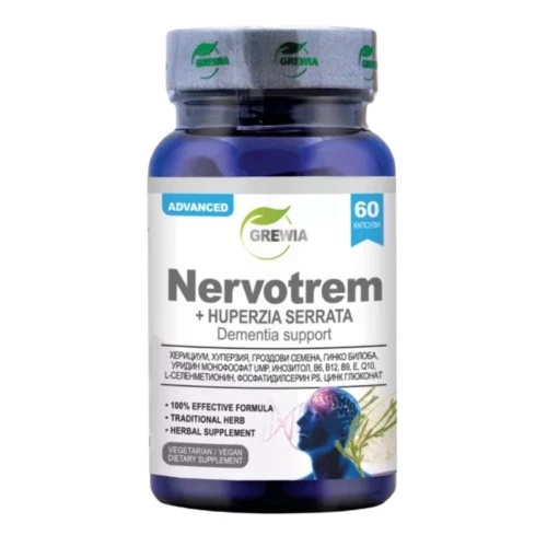Нервотрем, 60 капс - подкрепа при деменция