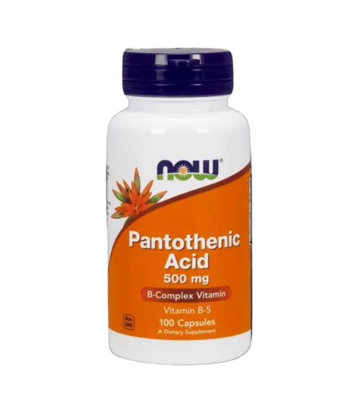 NOW Vitamin B5 - Pantothenic Acid 500 mg, 100капс