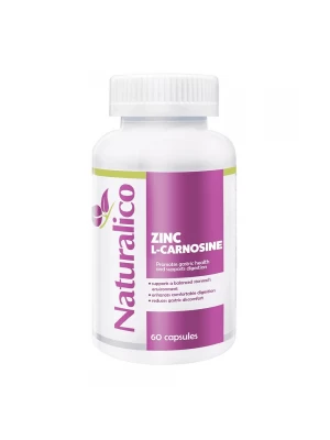 Zinc L-Carnosine, 60капс - при гастрит и язва на стомаха