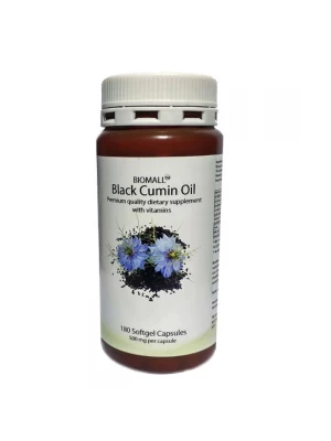 Масло от Черен Кимион, 180капс - за имунна система