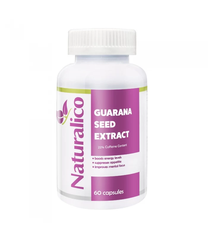 NATURALICO Guarana Seed 60 капс - помощно средство за отслабване