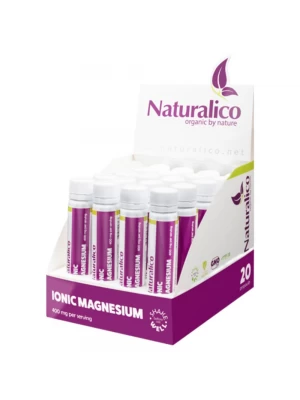 NATURALICO Ionic Magnesium 20 шота х 25мл  с Калий и витамин В6