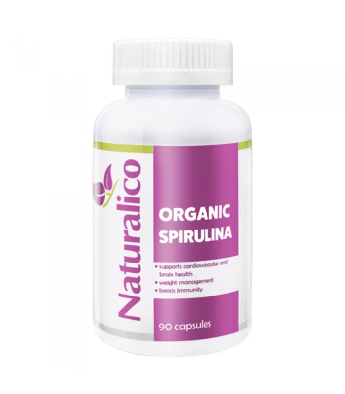 NATURALICO Organic Spirulina за добро здраве на очите и мозъка