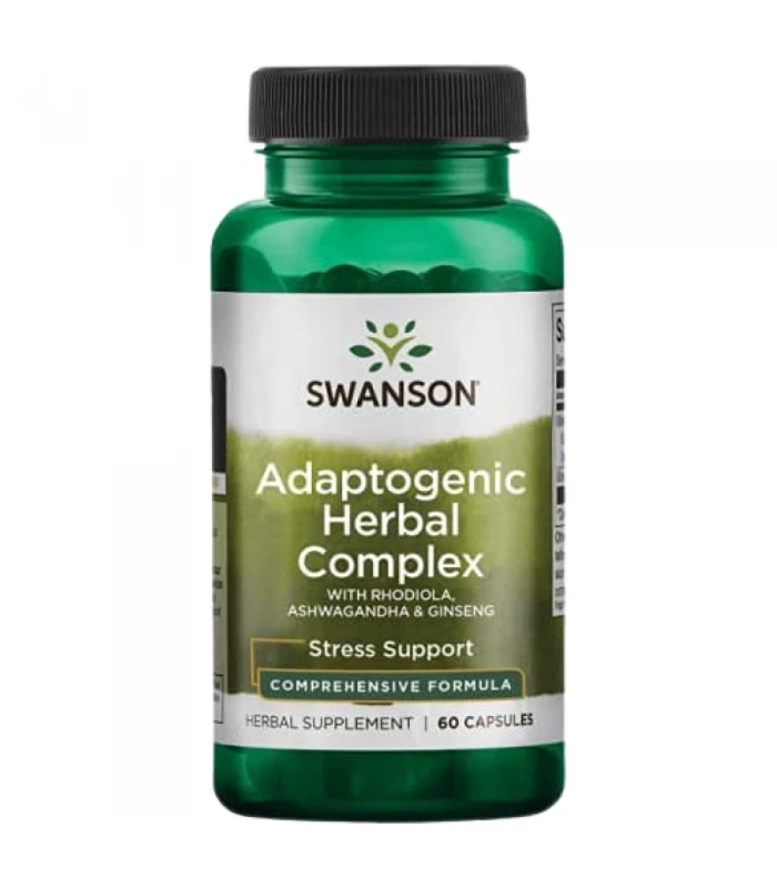 SWANSON Adaptogenic Herbal Complex, 60 капсули