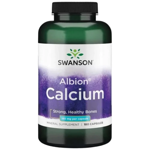 SWANSON Chelated Calcium 180 капсули - Хелатиран калций